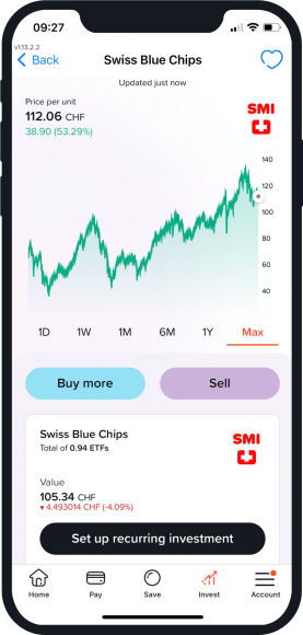 Phone Screen Swiss Blue Chips